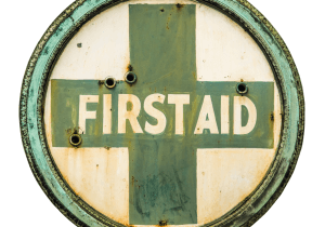 first aid sign
