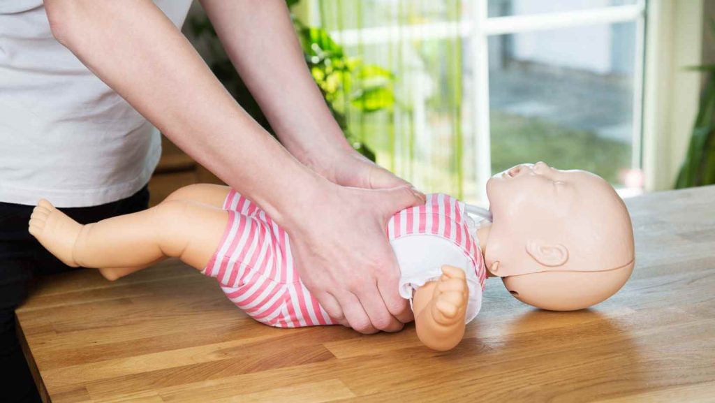 cpr on a baby