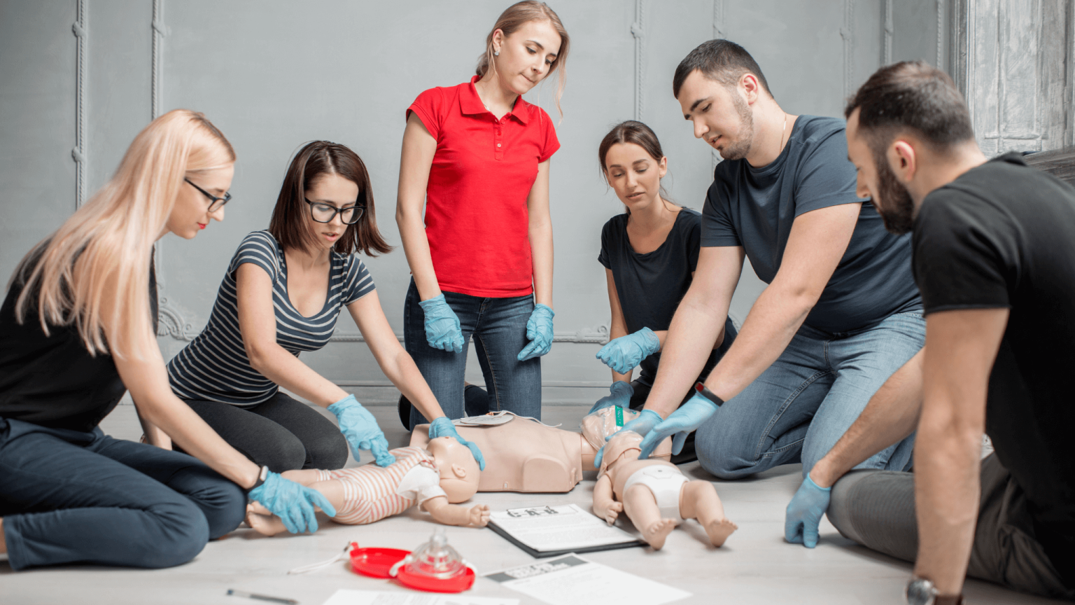 Performing Cpr On A Child 