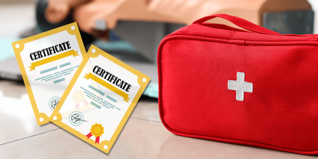 first aid cpr certificate