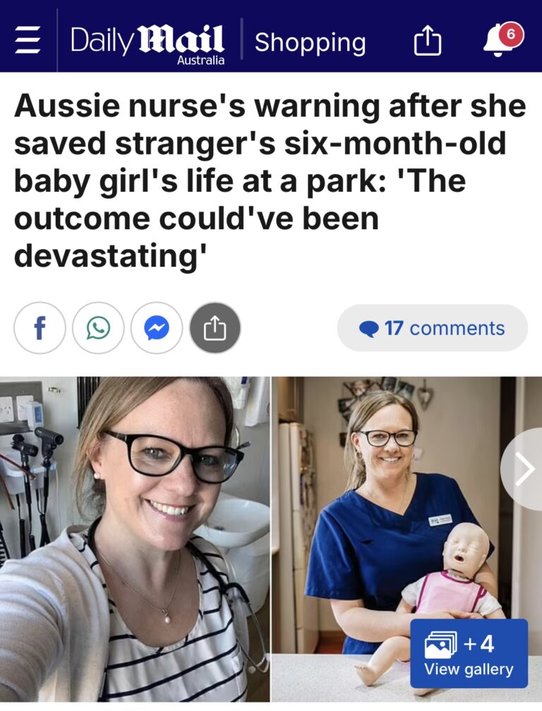 daily mail baby choking