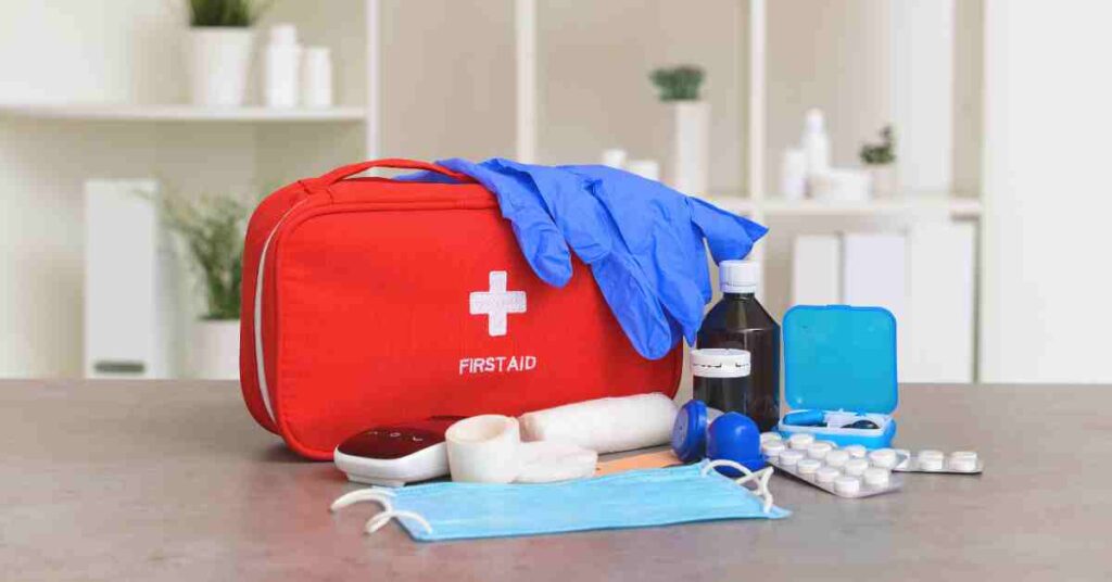 creating baby first aid kit