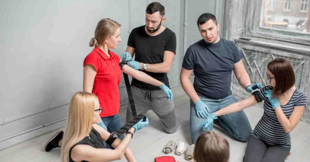 the first aid nest training