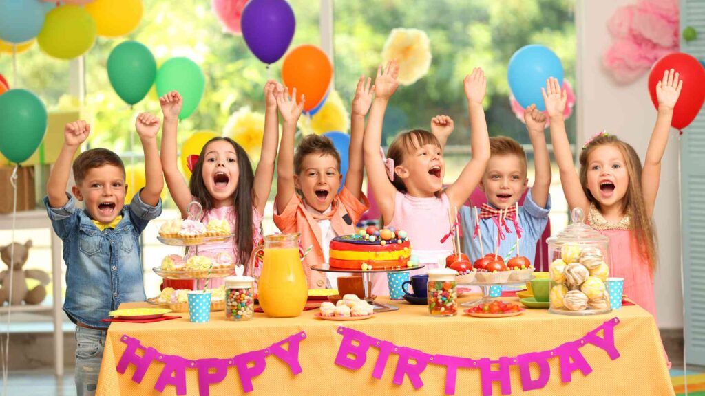 children with food allergies attending a birthday party safely
