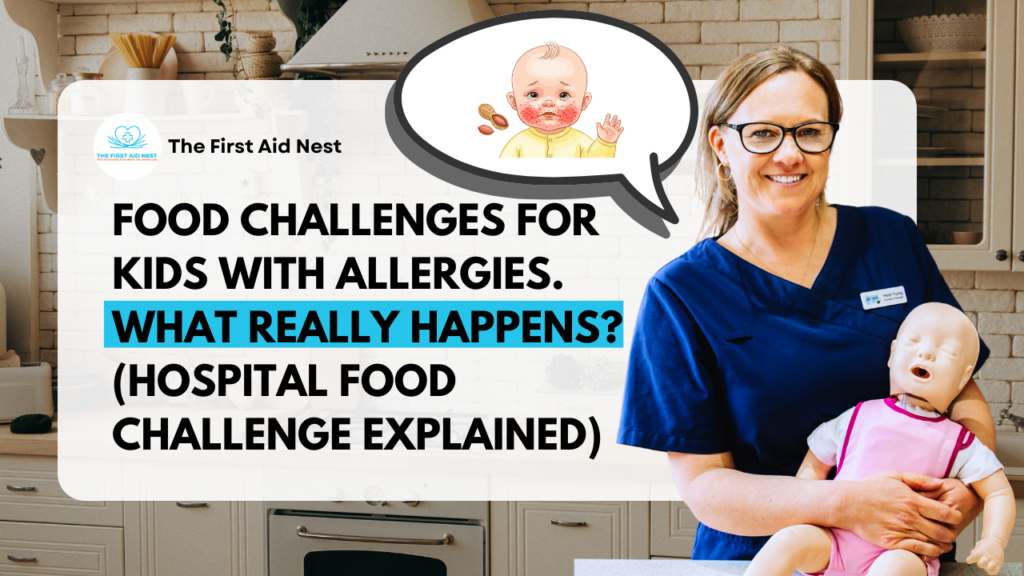 food challenge with kids